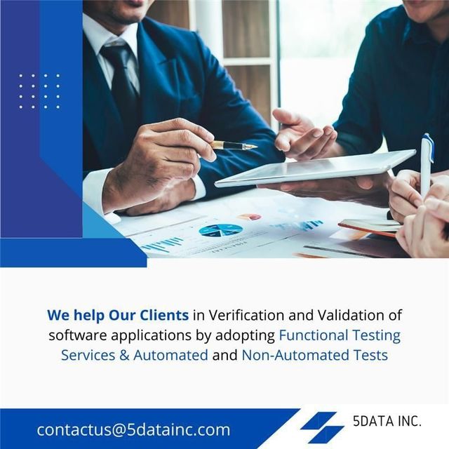 Best Functional Testing Company | 5Data Inc MySpace