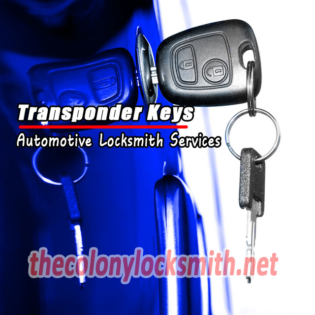 the-colony-transponder-keys The Colony Locksmith Pros
