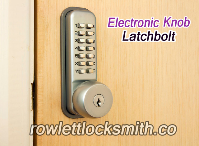 Rowlett-electronic-knob Rowlett Locksmith Co.