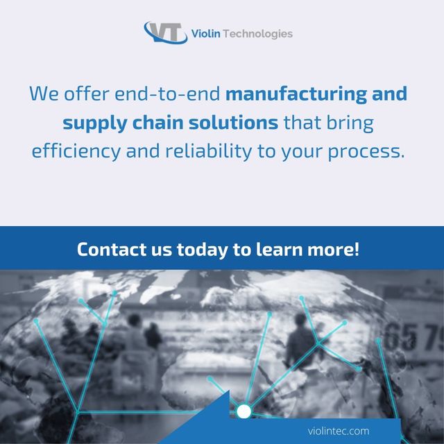 manufacturing and supply chainsolutions. Picture Box
