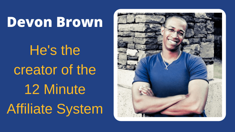 12 Minute Affiliate Review - Is Devon Brown System Picture Box