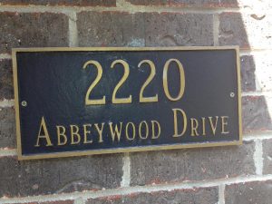 Address Signs Captivating Signs