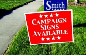 Yard sign Captivating Signs