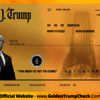 Golden Trump Check Reviews 2022: Donald J. Trump Golden Check
