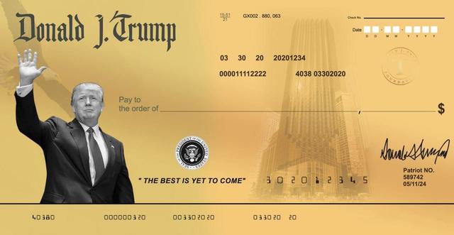 What Is Golden Trump Check? Golden Trump Check