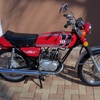 106A 1-1974-Yamaha-RD-60 - 1976 RD DX Candy RED IN PARTS