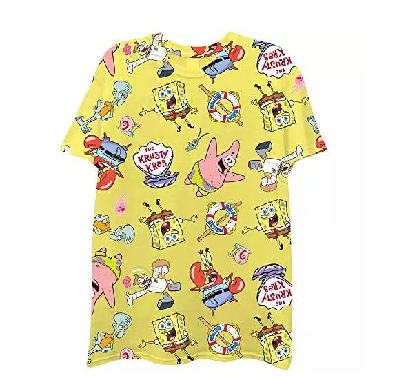 Spongebob Shirt, Spongebob, Patrick, Squidward & K Spongebob Shirt