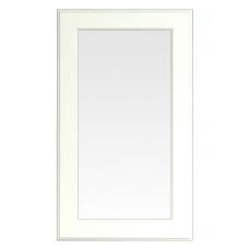 Glass Ready Primed Flat Panel 1 Pane Cabinet Doors