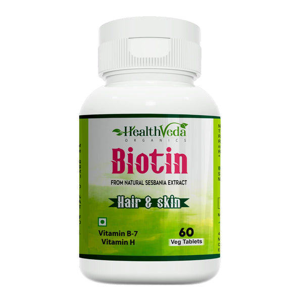 1 6e7dd596-af63-4371-b42f-a8ca888643df grande Health Veda Organics Biotin For Healthy Hair, Beautiful Skin & Stronger Nails