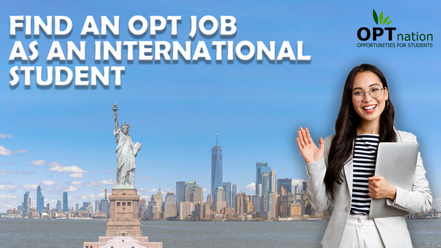 OPT JOB FOR INTERNATIONAL STUDENT Picture Box