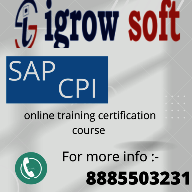 CPI SAP CPI Online Training Course