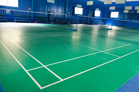 Badminton Court Construction Olympiados