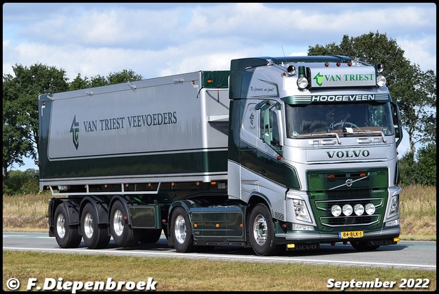 84-BLK-1 VOLVO FH4 VT Hoogeveen-BorderMaker Rijdende auto's 2022