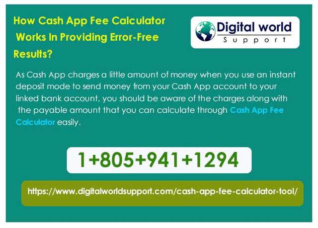 How Cash App Fee Calculator Works In Providing Err Digital World Support