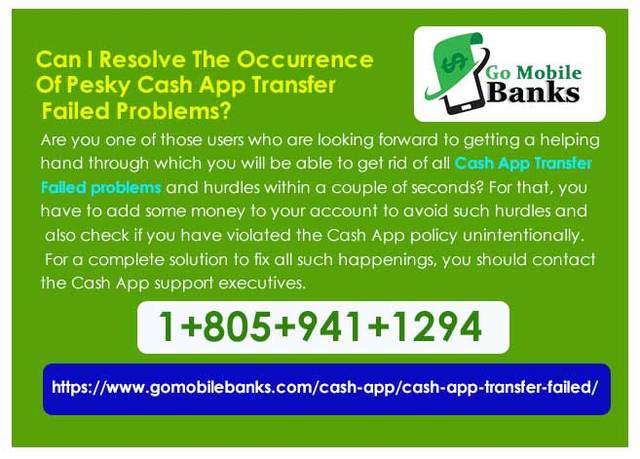 Cash App Transfer Failed Picture Box