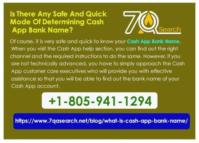 Cash App Bank Name Picture Box