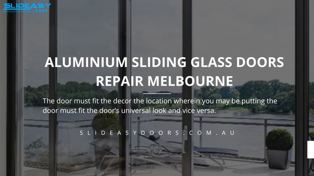 Aluminium Sliding Glass Doors Repair Melbourne Picture Box