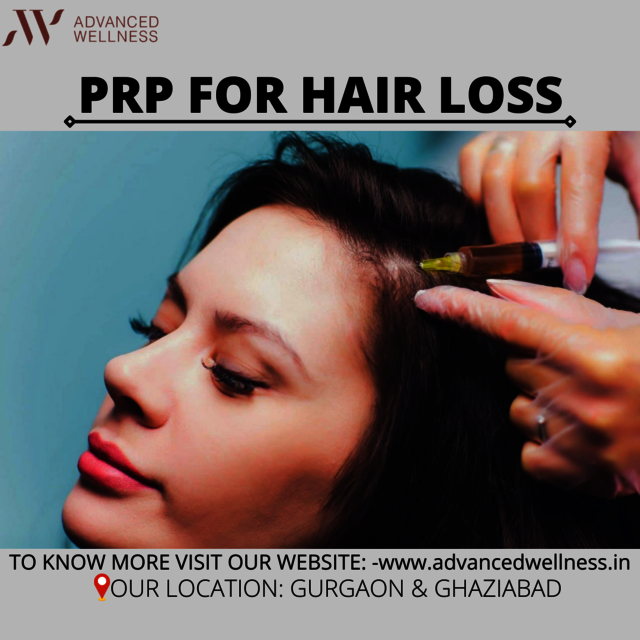 Advanced wellness.PRP FOR HAIR LOSS Picture Box