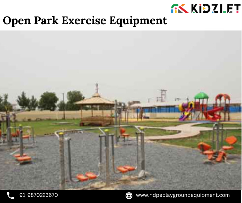 Open Park Exercise Equipment Picture Box
