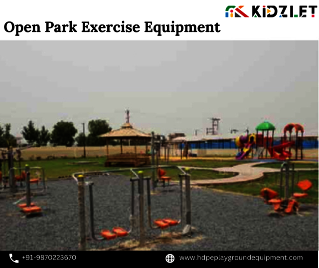 Open Park Exercise Equipment Picture Box