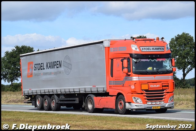 34-BJF-7 DAF 106 Stoel Kampen-BorderMaker Rijdende auto's 2022