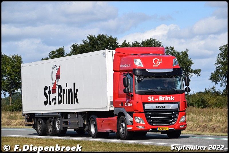 47-BPX-1 DAF CF st v.d Brink-BorderMaker - Rijdende auto's 2022
