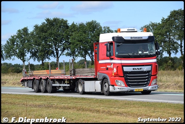 56-BLS-3 DAF 106  Driessen-BorderMaker Rijdende auto's 2022