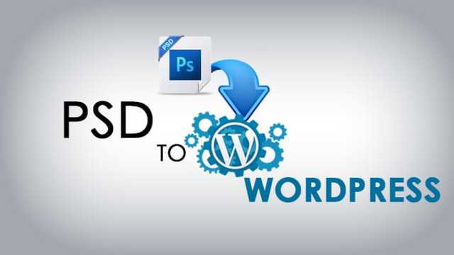 PSD To WordPress convert psd to wordpress