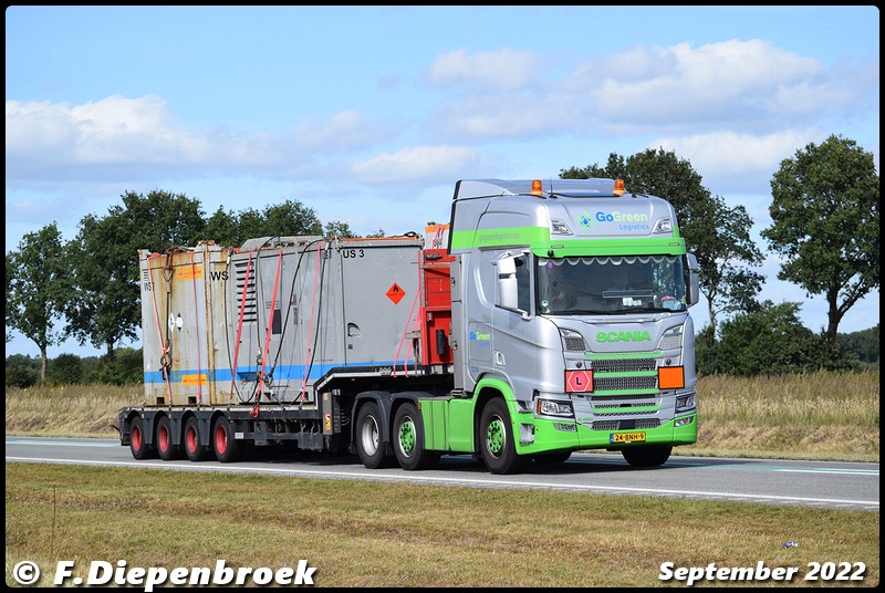 24-BNH-9 Scania R450 Gogreen-BorderMaker - Rijdende auto's 2022