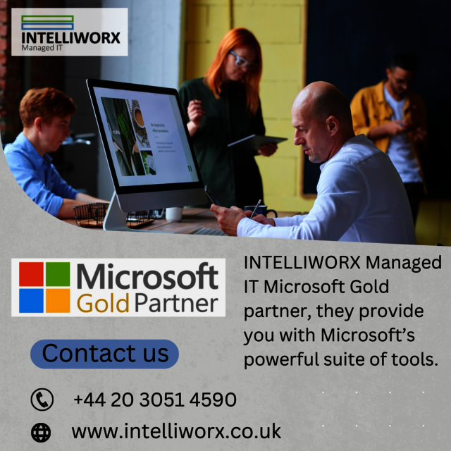 Microsoft Gold Partner Microsoft Gold Partner | INTELLIWORX Managed IT