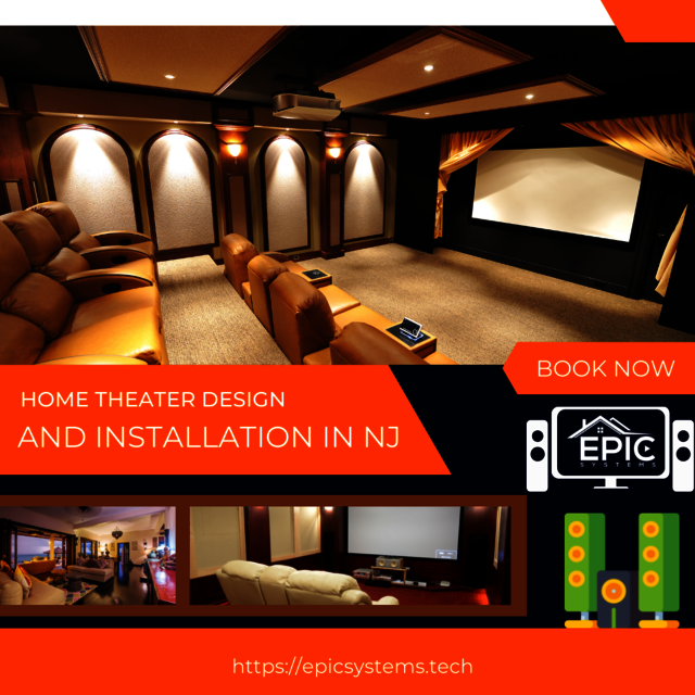 Home Theater System Installation, New Jersey (1) Home theater installation