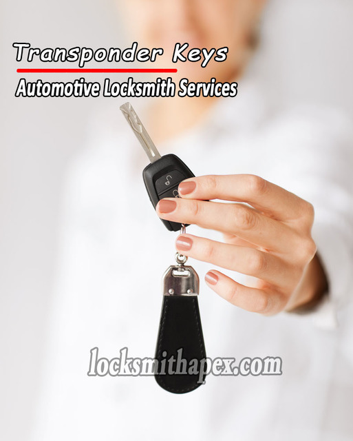 Apex-locksmith-transponder-keys Locksmith Service Apex