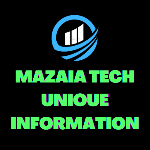 MAZAIA-TECH UNIQUE INFORMATION Mazaia Tech-Unique Information