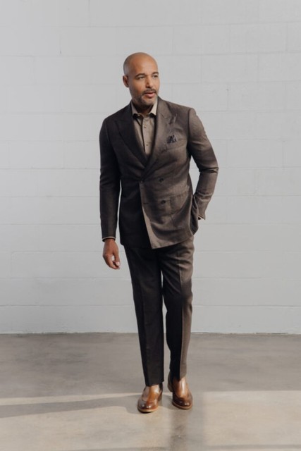 Custom Men's Loro Piana Suit Harper & Jones