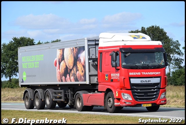 50-BFD-9 DAF 106 Beens-BorderMaker Rijdende auto's 2022