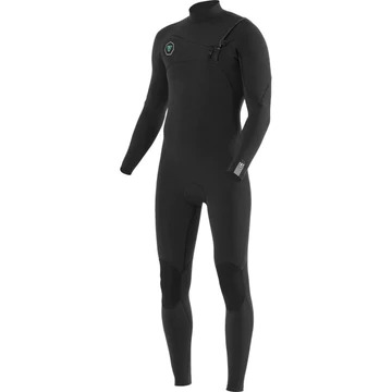 vissla 7 seas 4-3 chest zip full suit- black Remix Distribution