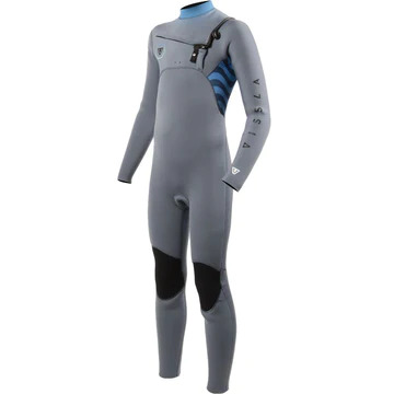 vissla 7 seas boys 4-3 mm shredder wetsuit - grey Remix Distribution