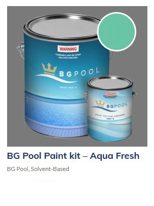 BG Pool Paint Kit Aqua Fresh - poolpaintsydney Picture Box