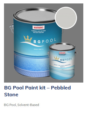 BG Pool Paint Kit Pebbled - poolpaintsydney.com Picture Box