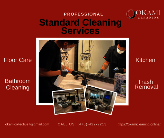 standard cleaning services | Okami Cleaning Okami Cleaning