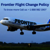 Frontier Flight Change Policy - Picture Box