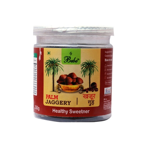 Palm Jaggery 250g at Best Offer Price - Bebe Foods Picture Box