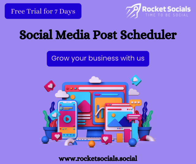 Social Media Post Scheduler Rocket Socials