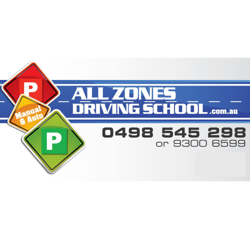 All Zones Driving School Logo All Zones Driving School | Driving Schools around Joondalup & Perth