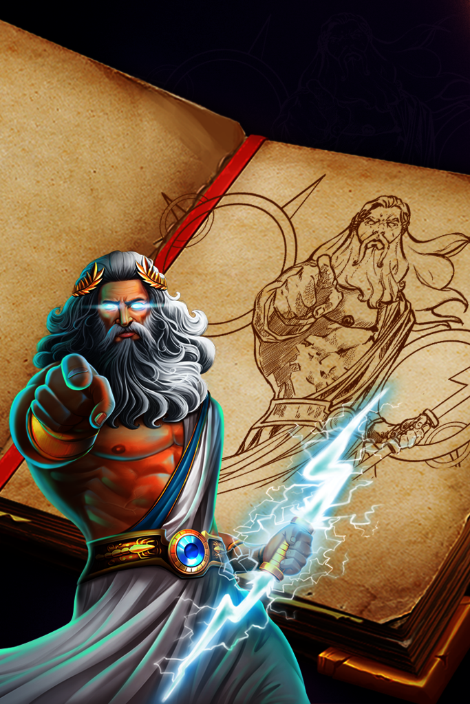 Zeus Slots Machine Picture Box