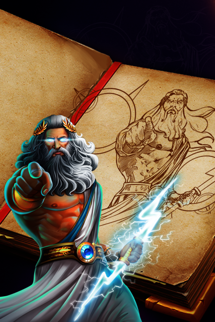 Zeus Slots Machine Picture Box