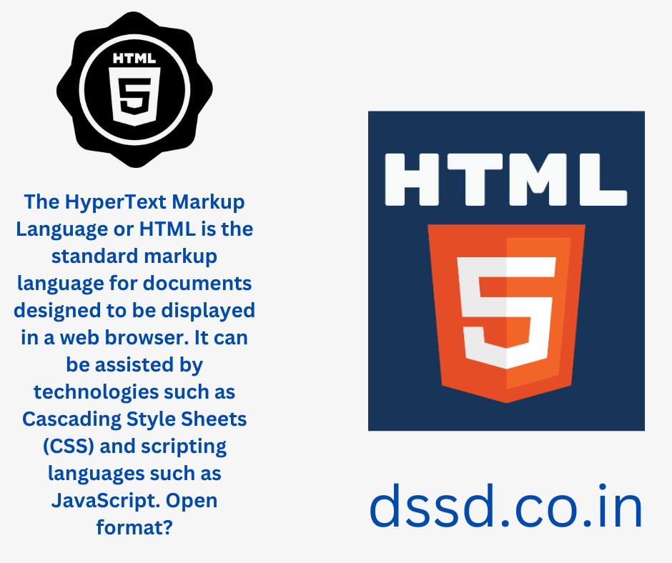 The HyperText Markup Language or HTML is the stand Picture Box