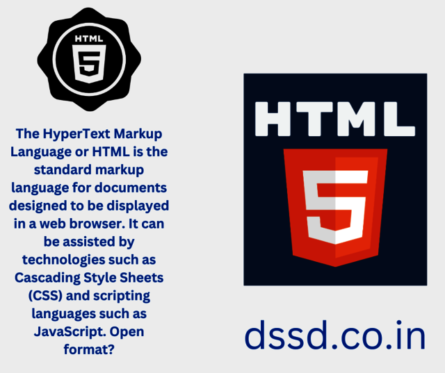 The HyperText Markup Language or HTML is the stand Picture Box