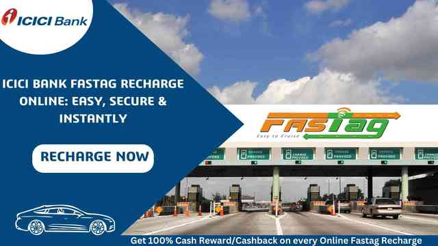 ICICI Bank Fastag Recharge Picture Box