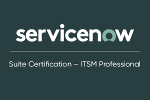 Servicenow ITSM Certification Picture Box